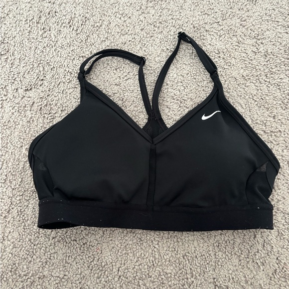 Nike Women's Black Sports Bra - Picture 1 of 3